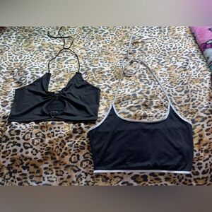 Set Of 2 Crop Tops By SHEIN